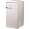 KOOPER FRIGORIFERO VINTAGE RETRO' CON FREEZER MONOPORTA AVORIO DA 100 LT