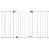 Dreambaby Liberty G9502 - Cancelletto di sicurezza con 1 cancello + 2 estensioni, adatto per 126-132,5 cm, colore: bianco