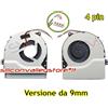 Siliconvalleystore Ventolina Cpu Fan Notebook ASUS K550 X552EA X550 F550 X450 X550CA F450L [9mm]