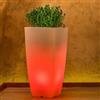 pidema.it Vaso luminoso da giardino Vasi luminosi di luce rossa in resina per piante 90 cm