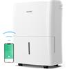 COMFEE Deumidificatore Casa Muffa 16L/24h Adatto fino a 32㎡ Tanica da 3L
