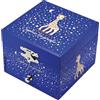 Trousselier - Giraffa Sophie Carillon Bambina Bambino - Scatola dei Tesori e Carillon Portagioie Bambini - Regalo per Bambini - Fosforescente - Musica La Valse d'Amélie Poulain
