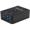 VALUE - Switch manuale USB 3.2 Gen 1 a 2 porte con condivisione USB manuale per accedere a un dispositivo USB da due diversi computer
