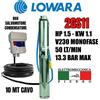POMPA SOMMERSA POZZI LOWARA 2GS11M 2GS11 HP1.5 50LT/MIN 13,3BAR MAX