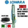 POMPA SOMMERSA POZZI LOWARA 2GS11M 2GS11 HP1.5 50LT/MIN 13,3BAR MAX