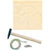 Pebaro NB9-SET - Kit per nail art, 20 x 20 cm, colore: Beige