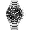 Emporio Armani Orologio analogico uomo EMPORIO ARMANI AR11360 acciaio inox nero nuovo