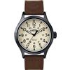 Timex Orologio Timex da uomo Expedition Scout 40, marrone/crema standard