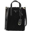MICHAEL KORS Sinclair Fur Trim Shopper Tote Extra Small 32F1G5SC4F 292 Nero