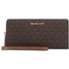 Michael Kors Portafoglio Michael Kors JET SET TRAVEL LG TRVL CONTINENTAL 35F8GTVT3B MARRONE