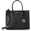Michael Kors [Michael Kors] Mercer Large Pebbled Leather Fisarmonica Tote Bag 35T2GM9S3L Nero