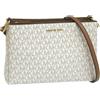 Michael Kors Borsa a tracolla Michael Kors Outlet Trisha Medium Logo 35H1G9TC8B 150 Vaniglia