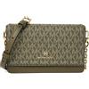 MICHAEL KORS Jet Set Charm Piccola Catena Telefono Tracolla 32H1GT9C5V 333 Oliva