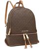 Michael Kors Zaino Michael Kors RHEA ZIP DONNA 30S7GEZB1B 200 MARRONE