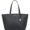 Michael Kors [Michael Kors] JET SET TRAVEL MD ZIP TOP TOTE 35F4GTVT8L Nero [Outlet]
