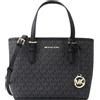 Michael Kors JET SET TRAVEL XS CRYAL CONV TZ TOTE 35T9GTVT0B Nero