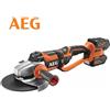 AEG FLEX SMERIGLIATRICE ANGOLARE 18V 230mm A BATTERIA BEWS 18-230BL LI-602C AEG