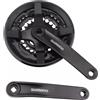 Shimano Guarnitura FC-TY301 6/7/8V Alluminio 170mm MTB City 42X34X24T Bici