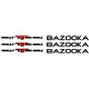 adesivi bici - 6 Sintesi Bazooka - stickers Sintesi Bazooka