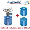 Campingaz FORNELLO A GAS BLEUET MICRO PLUS 1300 W CAMPINGAZ CAMPEGGIO - 2 CARTUCCE A GAS