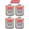 COLEMAN BOMBOLETTA CARTUCCIA GAS COLEMAN c500 performance FILETTO 440 g GAS * 4 PEZZI *
