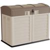 pidema.it Baule da terrazzo balcone in polipropilene tortora beig Box porta attrezzi 1200L