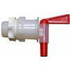 FERRARI GROUP Rubinetto Cisterne Fusti Botti in Nylon attacco 3/4" con ghiera e guarnizione