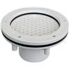 Bocchetta a parete con griglia mandata/aspirazione 2" diametro 63 per liner