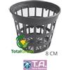 GHE-TA Vasi rete plastica resistente set 20 pots net pot ghe radici talee colture