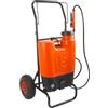 Stocker Pompa a zaino elettrica 15 Litri a Batteria Litio con Carrello e Ruote Stocker
