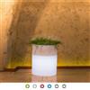 pidema.it Vaso luminoso solare con batteria ricaricabile telecomando Vasi luminosi RGB