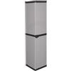 MONGARDI MOBILE ARMADIO RESINA 4 RIPIANI LAVANDERIA ESTERNO 34x39,5x168CM 1 ANTA