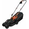 BLACK+DECKER Rasaerba elettrico Black Decker 1000w con cesto raccoglierba Tosaerba BEMW351