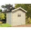 PIRCHER CASA CASETTA DA GIARDINO BOX PORTA ATTREZZI RIPOSTIGLIO 219×217×h217cm PIRCHER