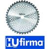 HUFIRMA DISCO PER DECESPUGLIATORE 40 DENTI WIDIA CARBURO DI TUNGSTENO 255 MM HUFIRMA