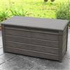 Keter Box Keter da giardino resina marrone Baule piscina porta attrezzi da scontare