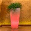 pidema.it Vaso luminoso da giardino Vasi luminosi di luce rossa in resina per piante 90 cm