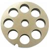 Tre Spade Piastra TC 12 acciaio inox per tritacarne elettrico Tre Spade foro varie misure
