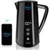 SWAN Alexa Bollitore Elettrico Intelligente WIFI 1,5 L, Senza Fili, Touch Screen LED