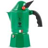BIALETTI Caffettiera Moka Alpina 3 Tazze Limited Edition Coffee Maker 3 Cups