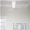 Luceplan Blow ventilatore a soffitto Trasparente Ferdi Giardini con Telecomando
