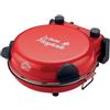 Eltronic DCG Eltronic MB2300 Pizza Maker 1200 W - Timer, Termostato Regolabile, Rosso