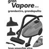 Termozeta Gran Vapore Due Pulitore a Vapore 1500W Completo Accessori