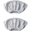 Polti Ricambio Originale Kit 2 Cuffie Panni Piccoli per Lecoaspira e Vaporetto