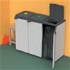 pidema.it Mobile con 3 buste porta sacchi per raccolta differenziata Mobiletto pattumiera