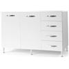 pidema.it Sottolavello mobile cucina montato con cassetti bianco mobili cucine 85x120x50