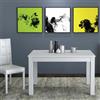 pidema.it Tavolo da pranzo cucina allungabile tavoli allungabili 140/180x85 cm bianco