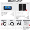 Dokio 200W/400W Kit Pannello Solare 12V ,Casa,Balcone,Tetto,Camper,Barca