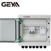 GEYA Solar PV Combiner Box Plastic 15A 2string 500DC Circuit Breaker Solar Panel