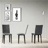 itamoby Sedia cucina in similpelle con gambe in metallo Sedie ufficio design poltrona